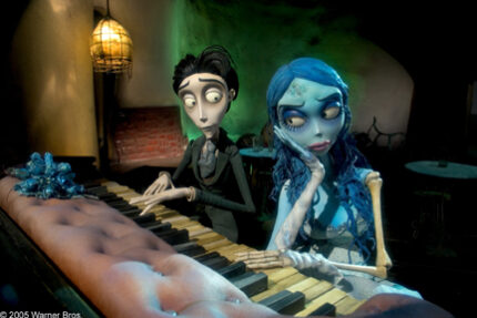 escena de "El cadaver de la novia"